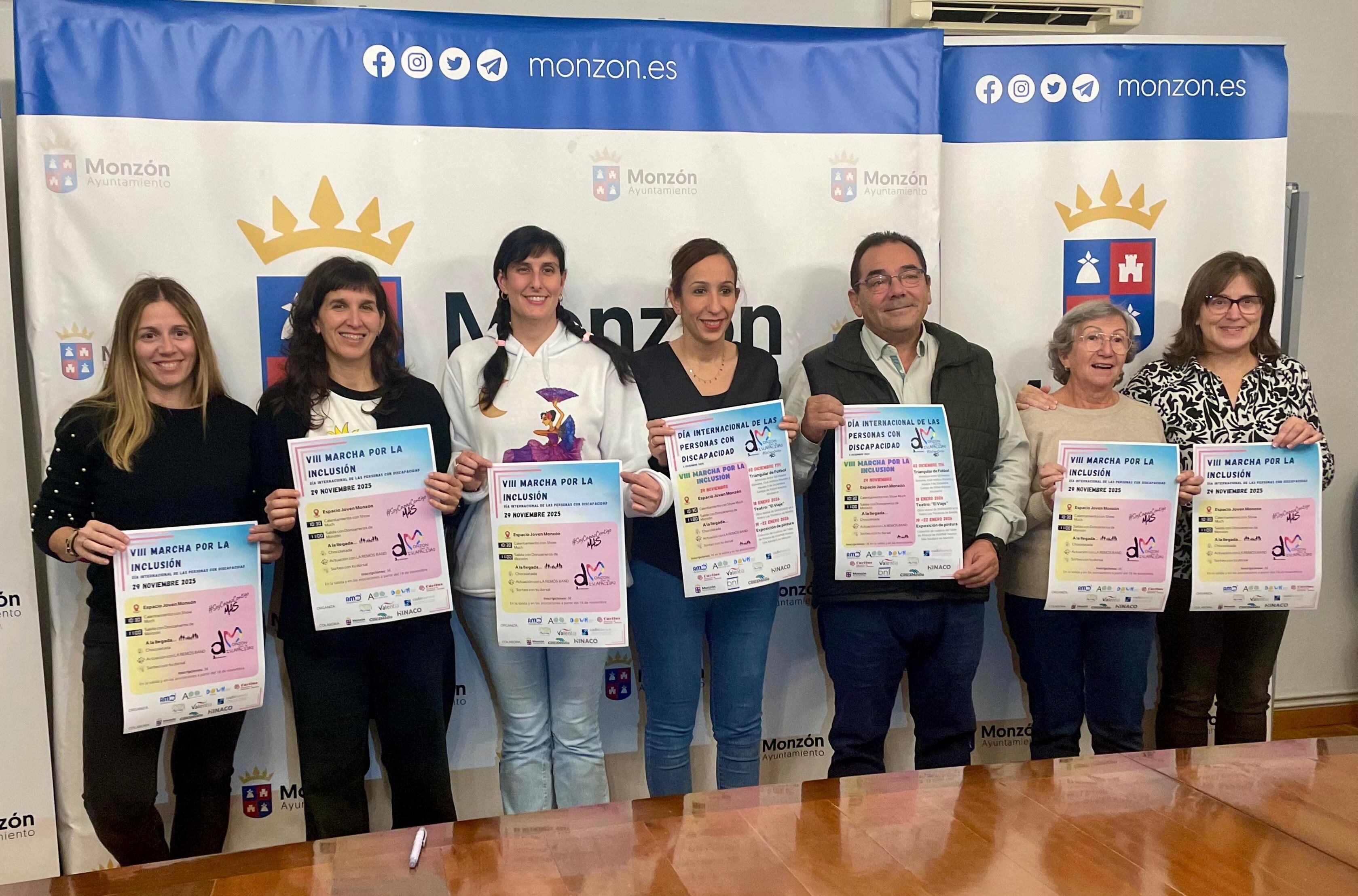 Presentación de los actos del Día Internacional de las Personas con Discapacidad. Foto: Monzón