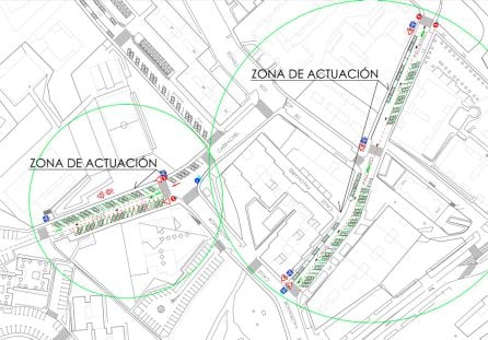 Algete reordena el tráfico en la calle Carrachel y Palomares