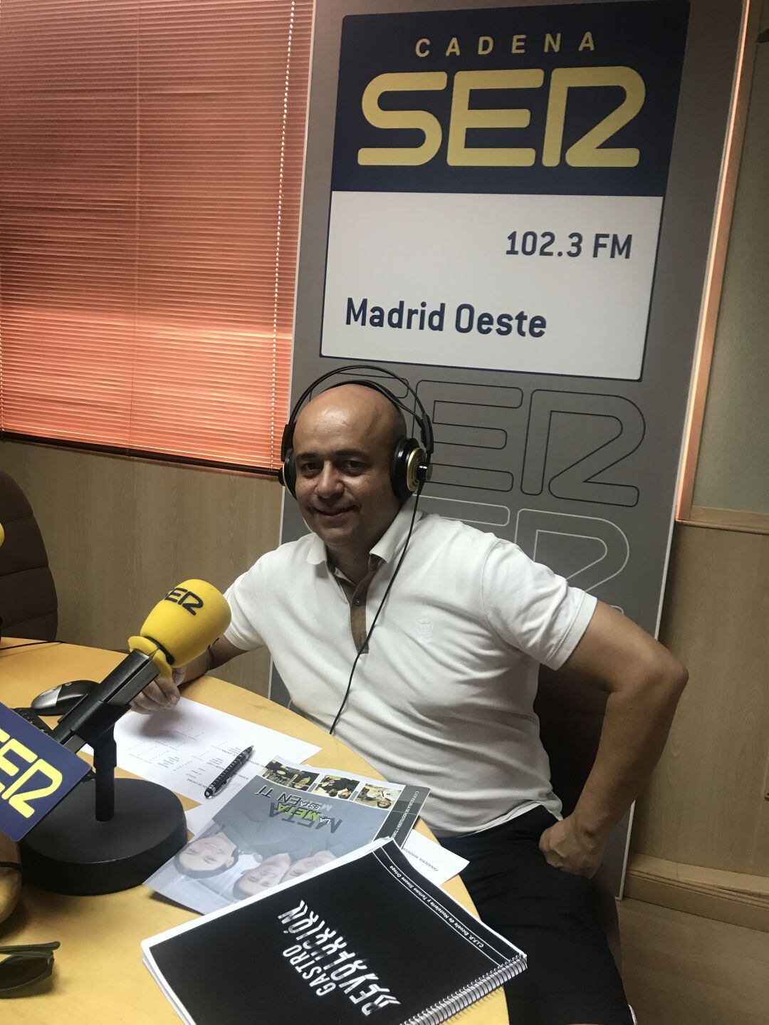 Jorge Leal, profesor de la Escuela Hostelería Simone Ortega de Móstoles