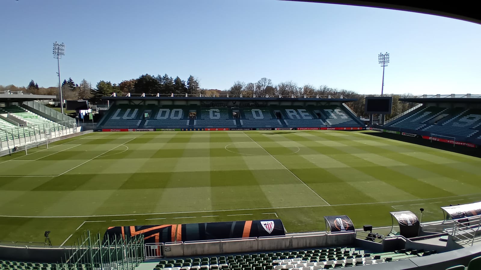 Estadio del Ludogorest donde juega este jueves el Athletic en la Europa League