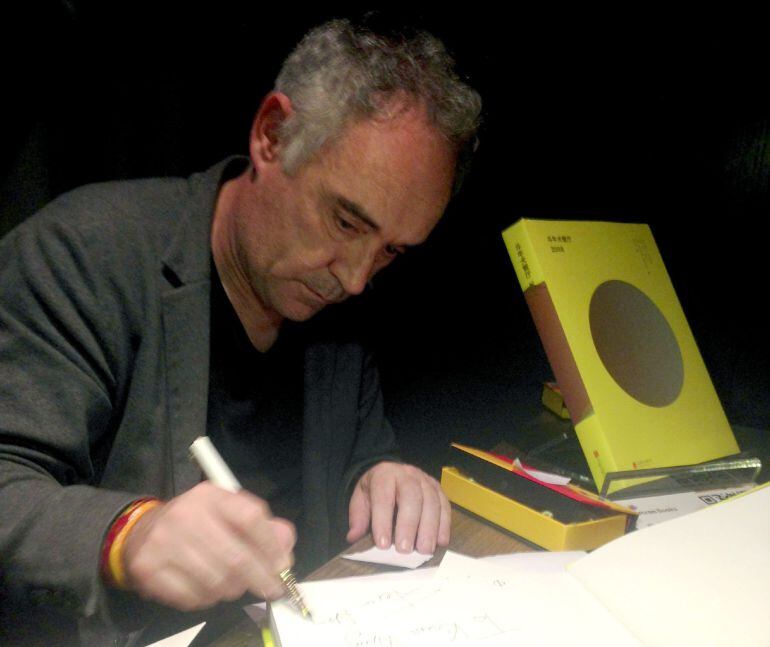 Ferran Adrià, en su reciente visita a China.