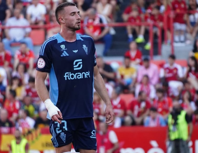 David Flakus Bosilj durante el partido de Playoffs del Real Murcia en Tarragona.