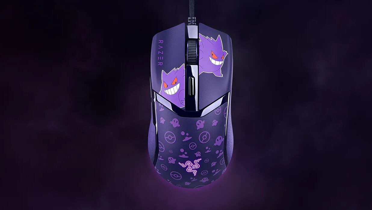 Así es el Razer Cobra edición Gengar.