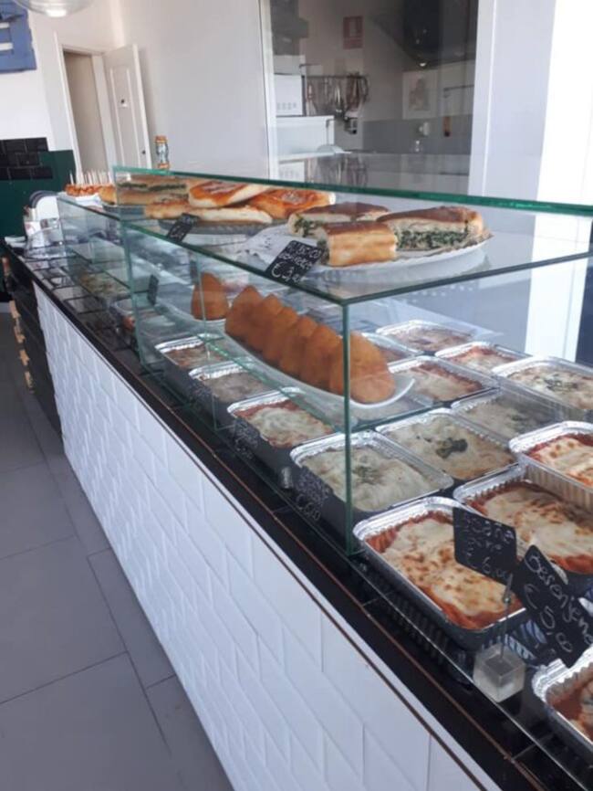 El apetecible mostrador de la Rosticceria