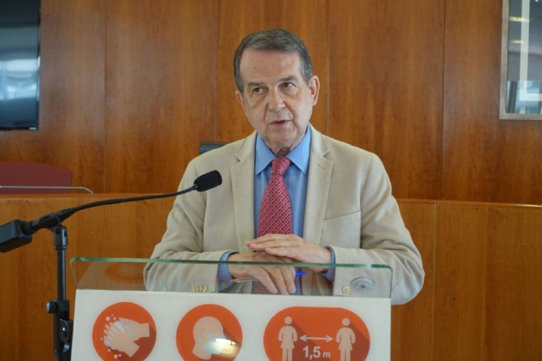 Abel Caballero en rueda de prensa