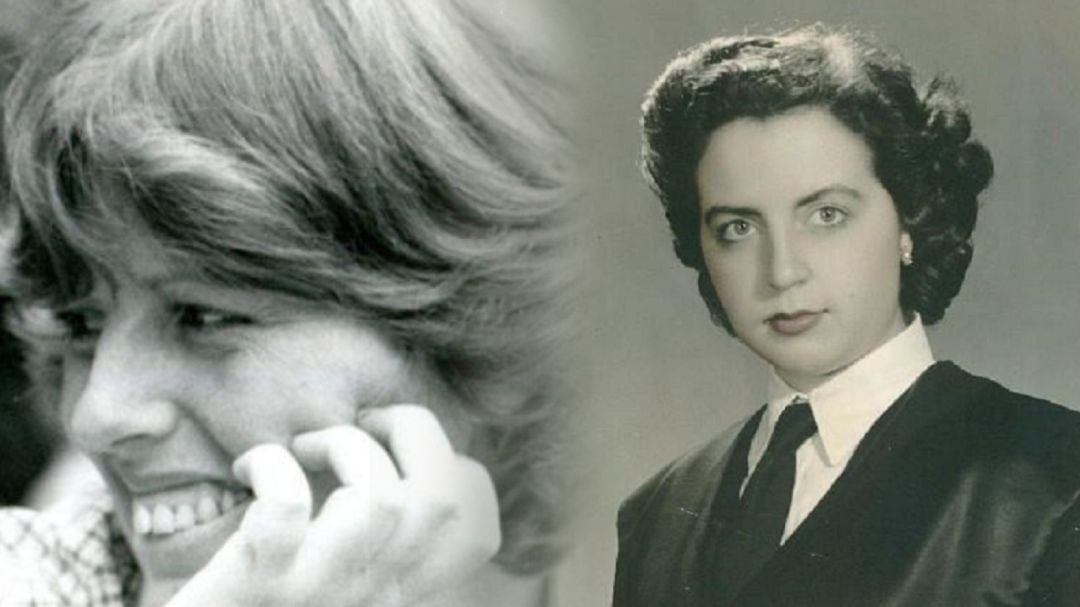 Pilar Amorós y Ceferina Soriano