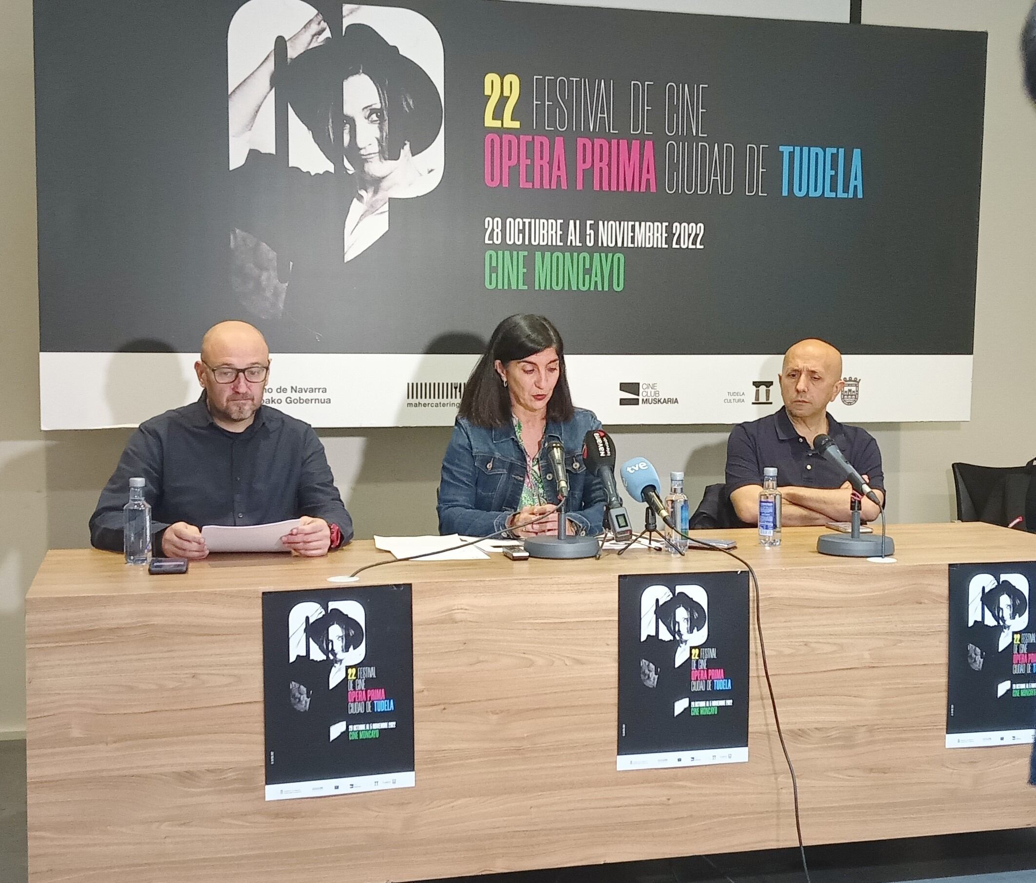 Presentación del 22º Festival de Cine Ópera Prima de Tudela