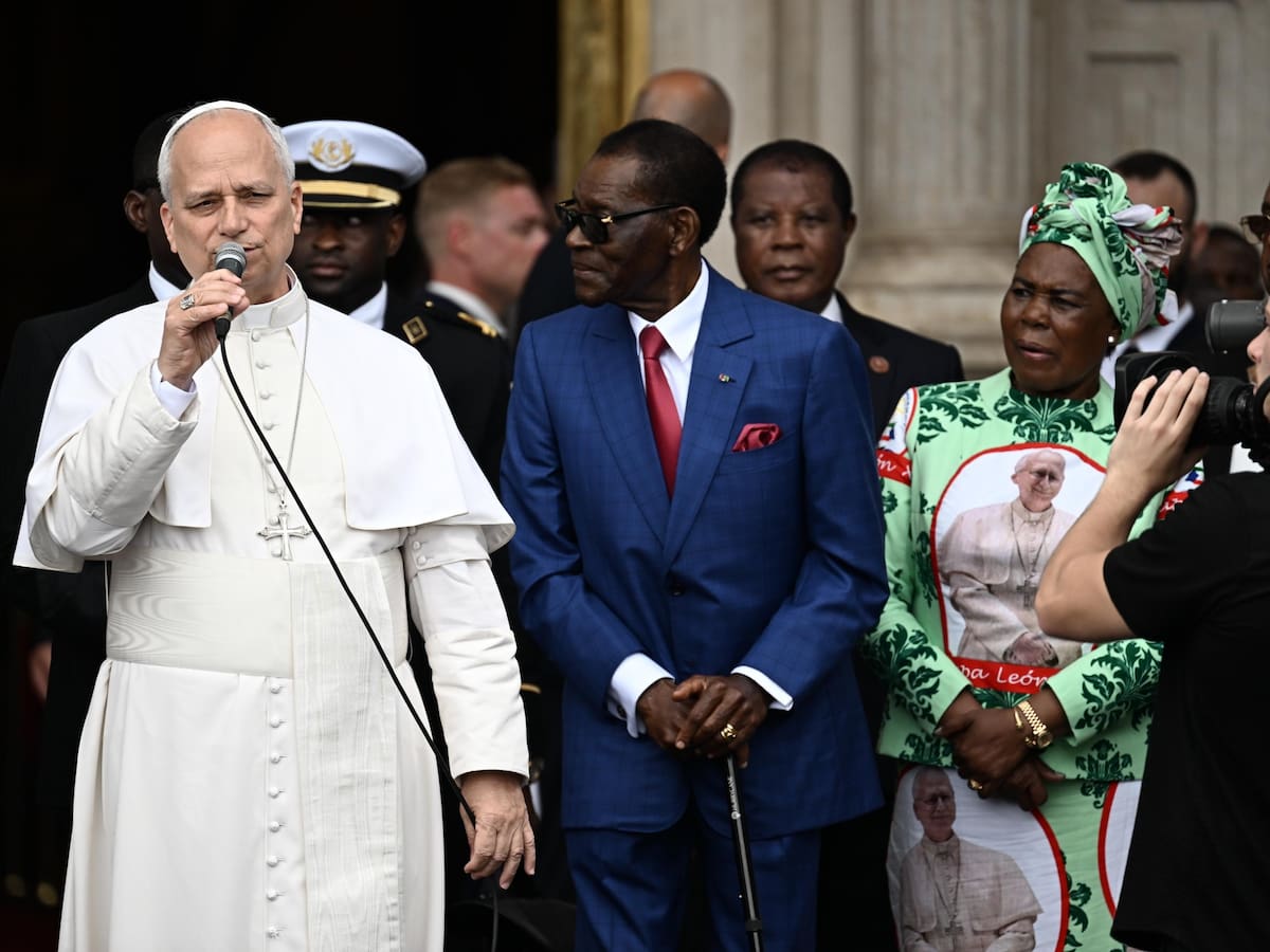 El detalle de la visita del papa a Guinea Ecuatorial que se ha llevado todas las miradas