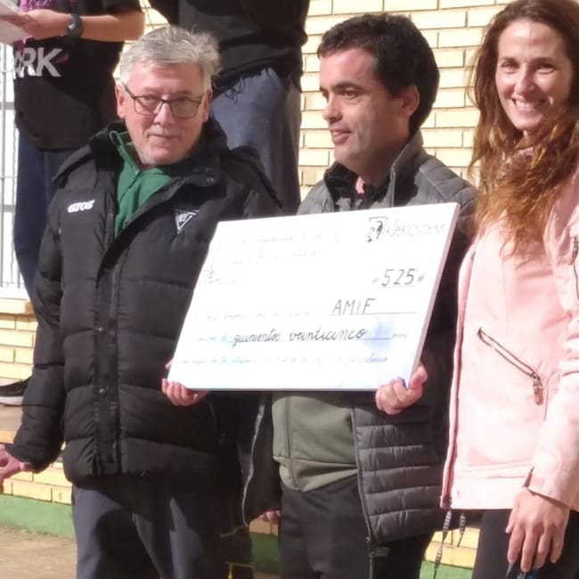Entrega del cheque