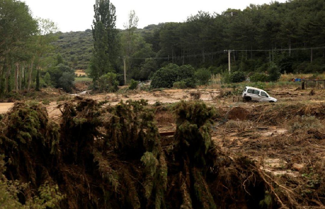 Los daños en caminos y fincas también son cuantiosos en las localidades afectadas por las inundaciones