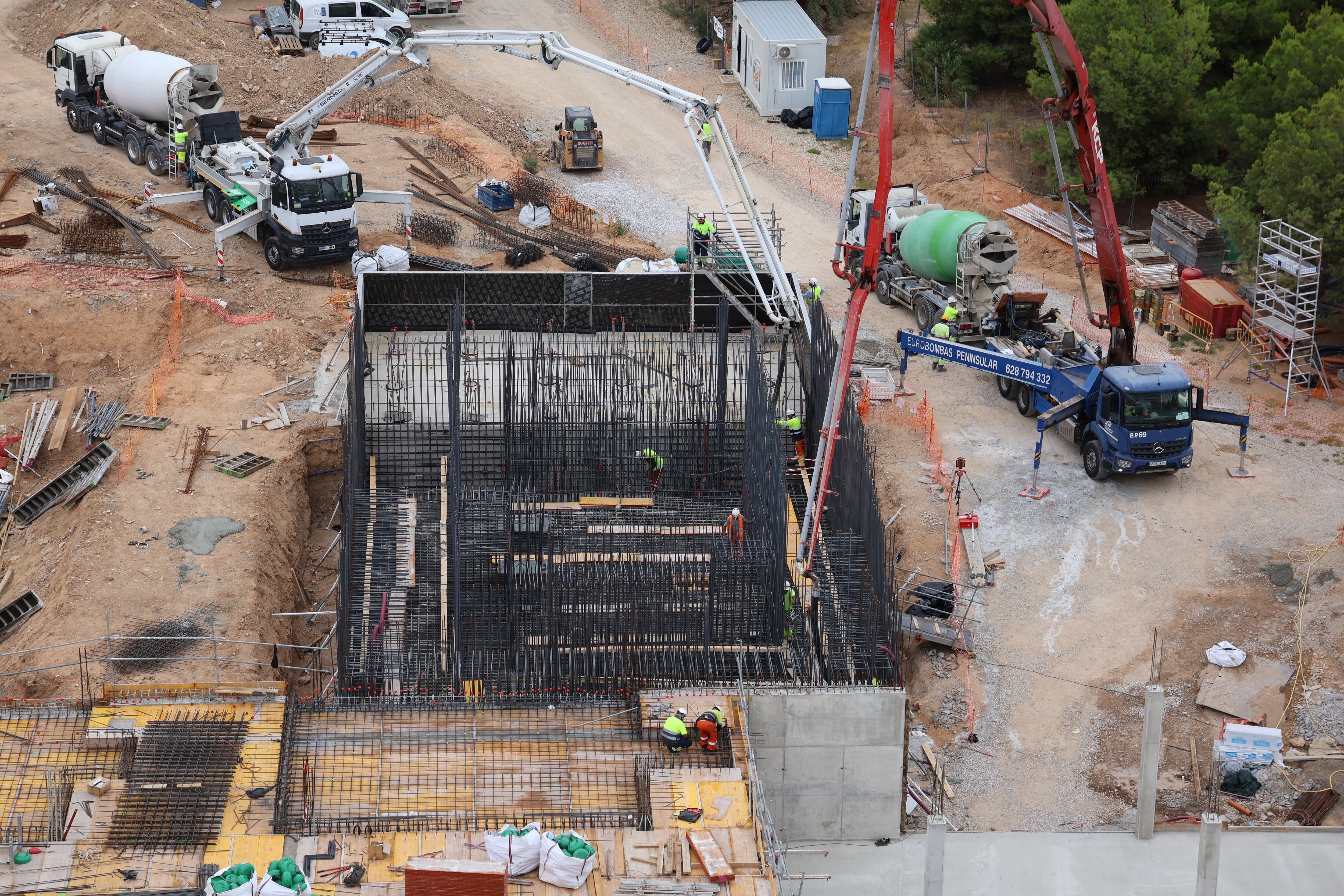 Sanidad inicia el hormigonado del búnker del futuro Centro de Protonterapia de la Comunitat Valenciana