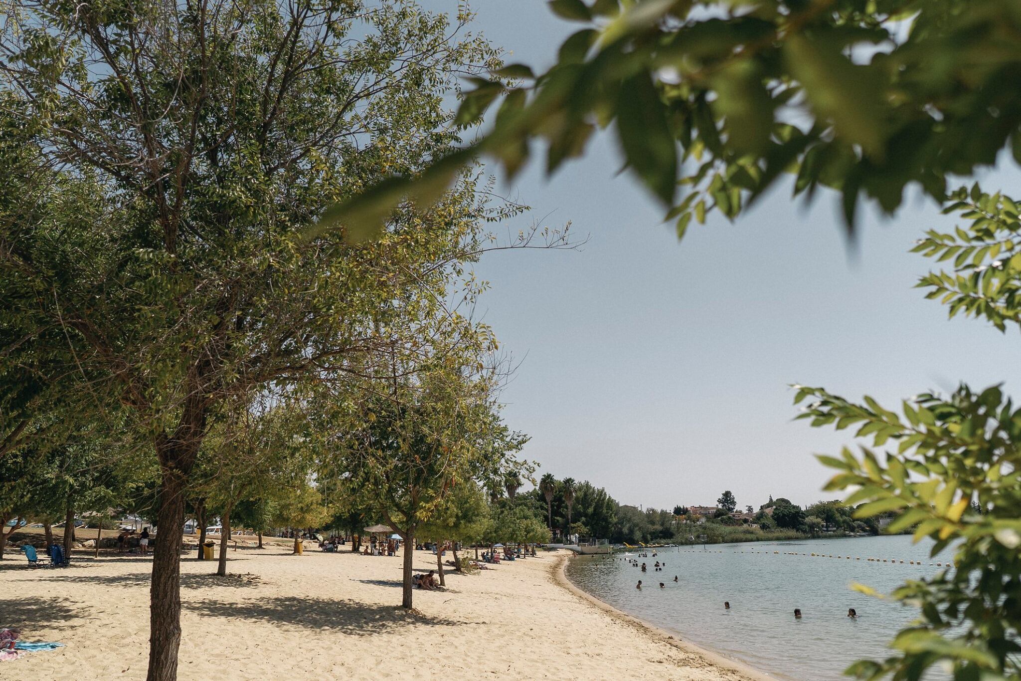 Imagen de la playita de Arcos de la Frontera
