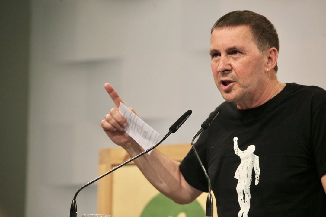 El coordinador general de EH Bildu, Arnaldo Otegi, en una imagen de archivo