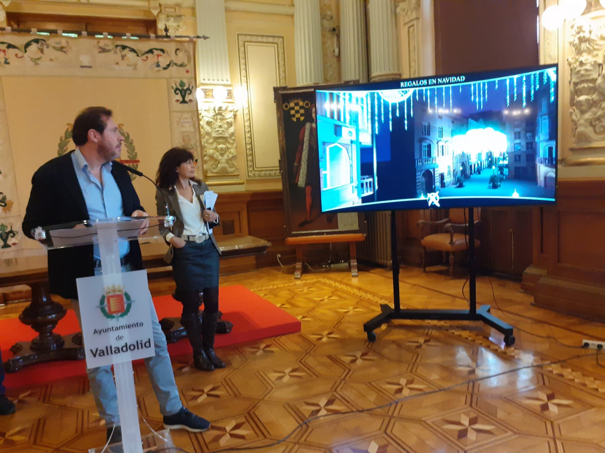 Presentación en el Ayuntamiento de la Navidad
