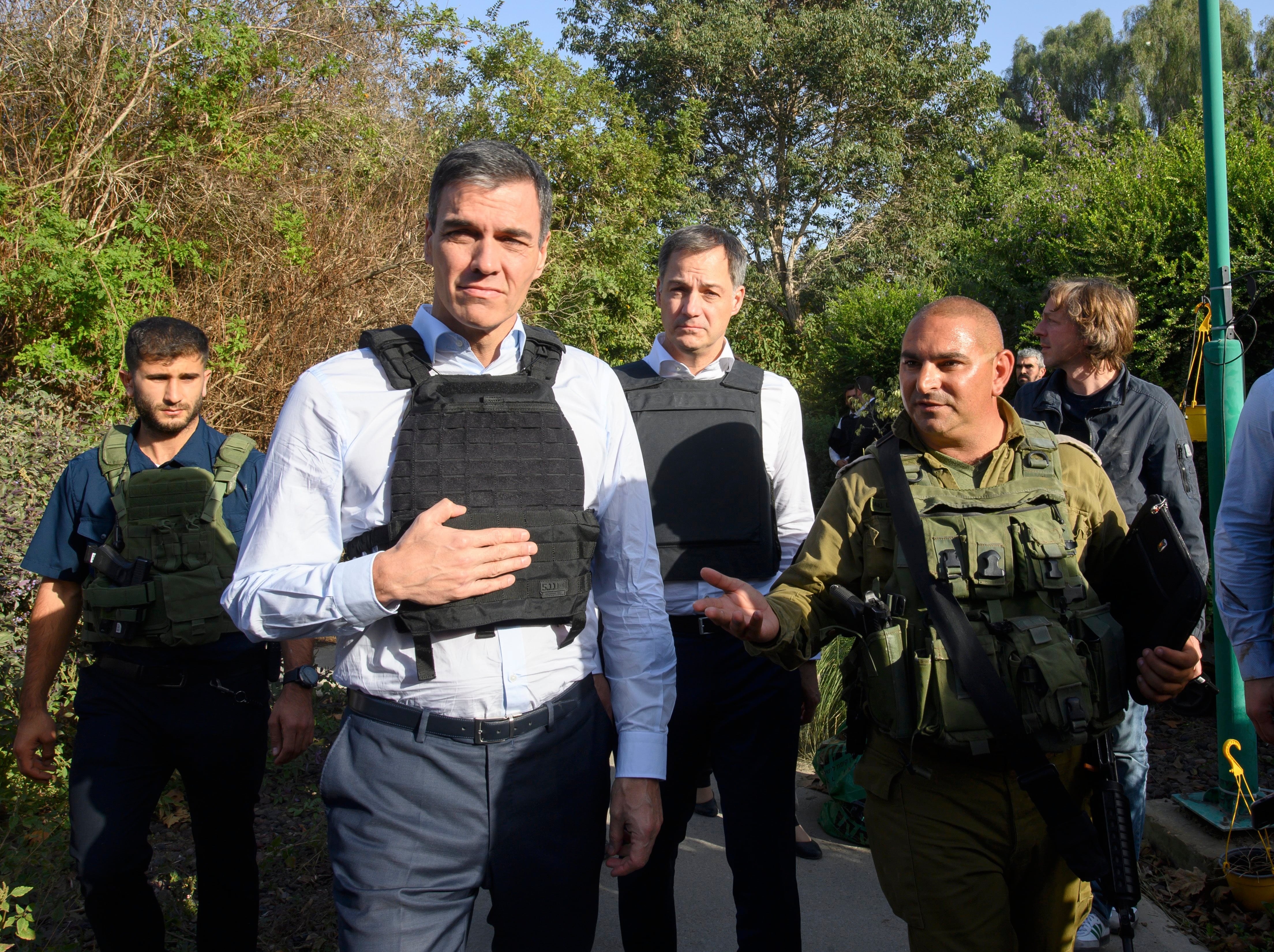 Pedro Sánchez visita Israel.