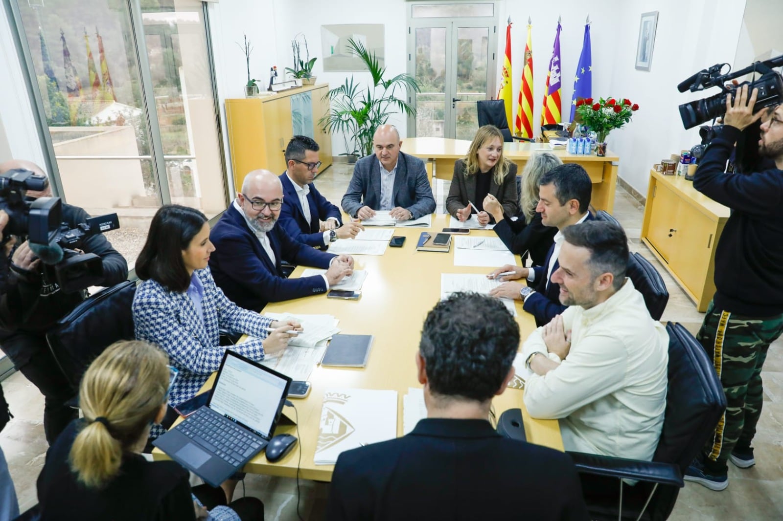 Imagen de la reunión