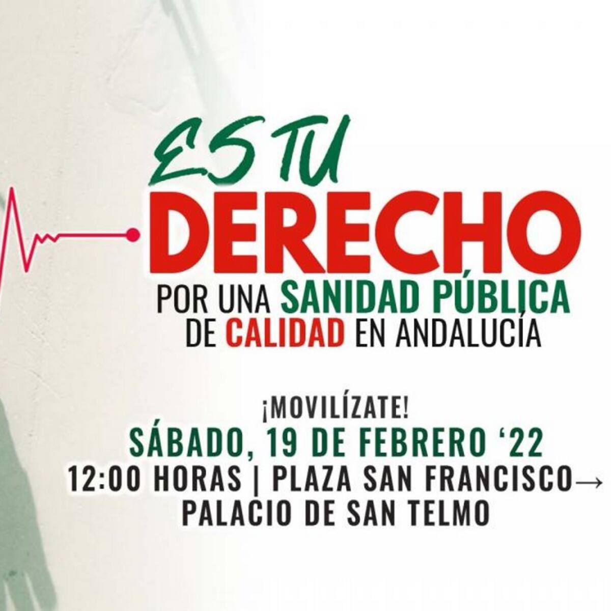 Los sindicatos convocan una manifestación en defensa de la sanidad pública