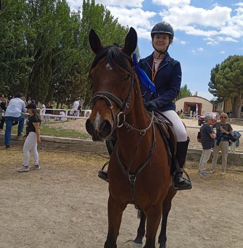 María Solano de Hípica Salas