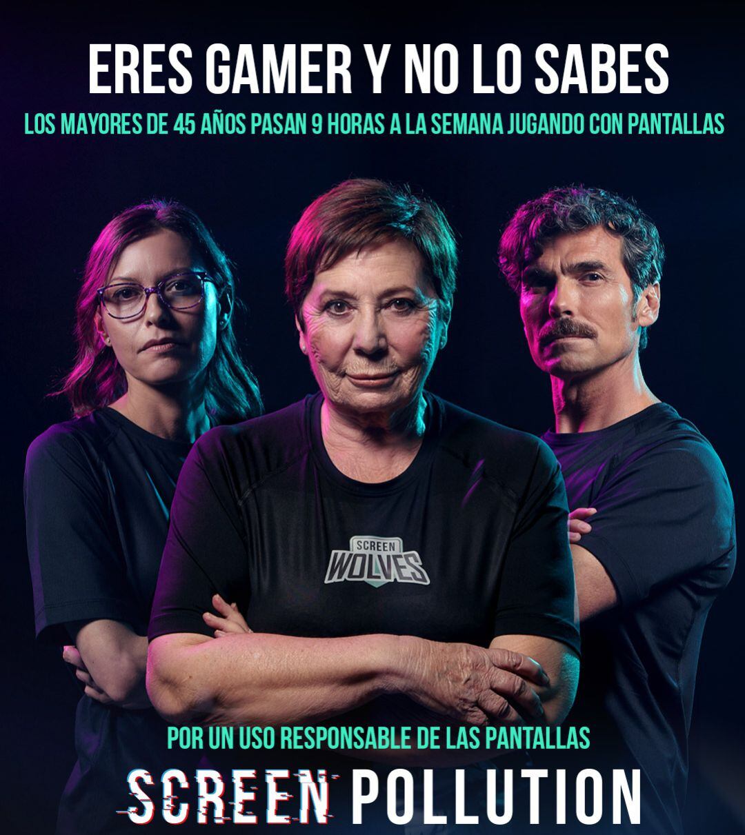 El cartel promocionar de la campaña de concienciación