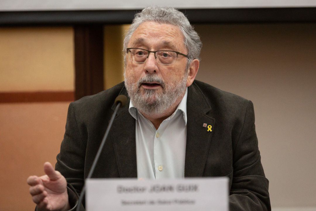 El secretari de Salut Pública de la Generalitat, Joan Guix