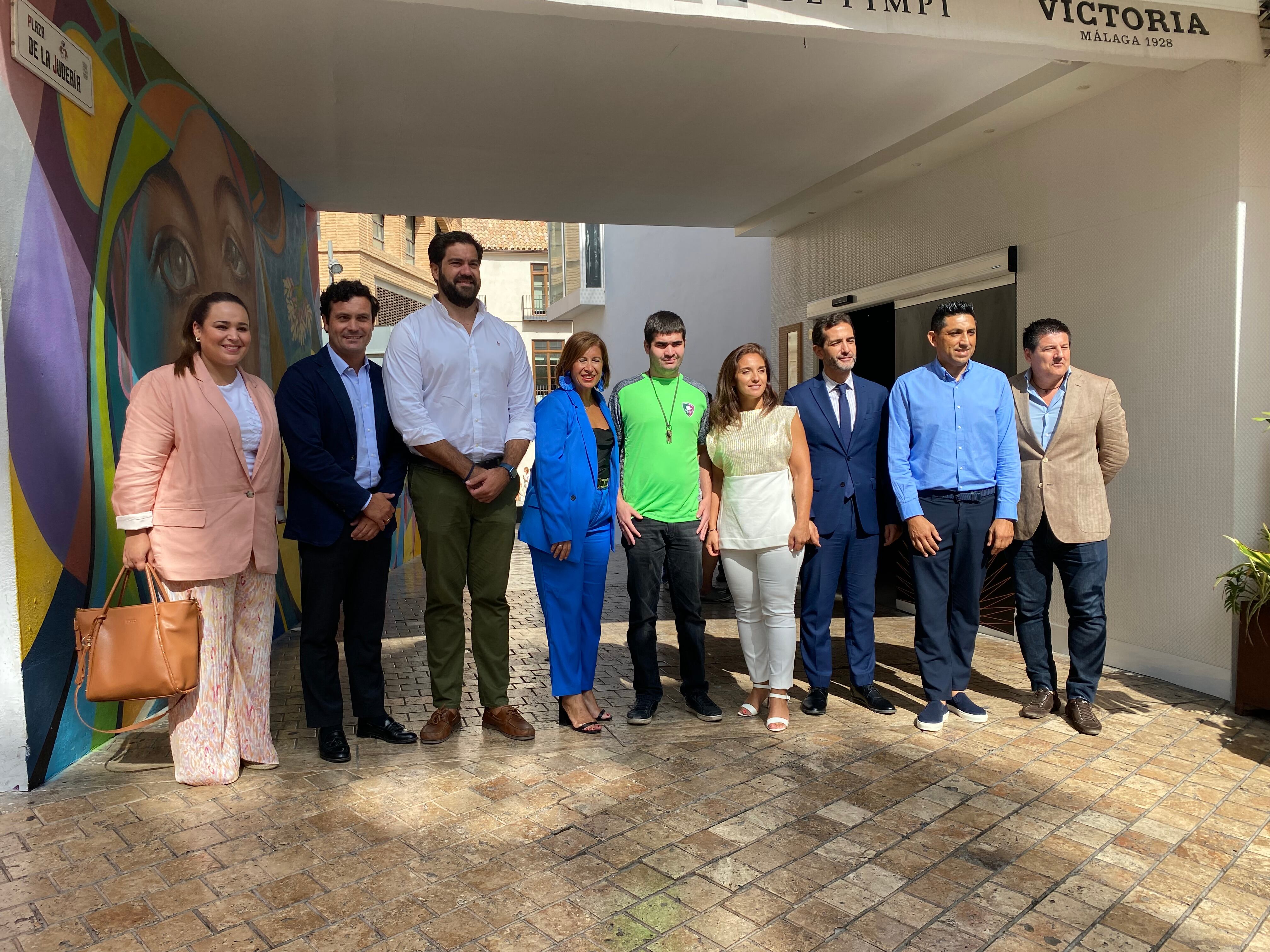 Presentación del Club Rugby Málaga en La Sole del Pimpi