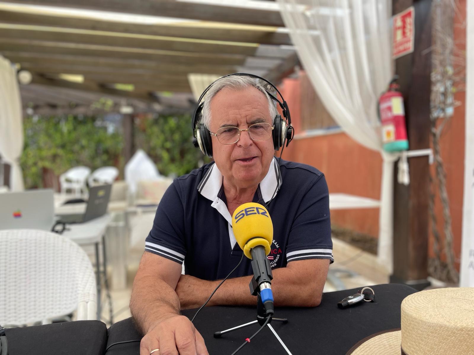 Álvaro Úrios, presidente de la peña Los Buyitas.