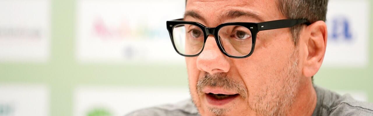 El técnico del Unicaja Fotis Katsikaris