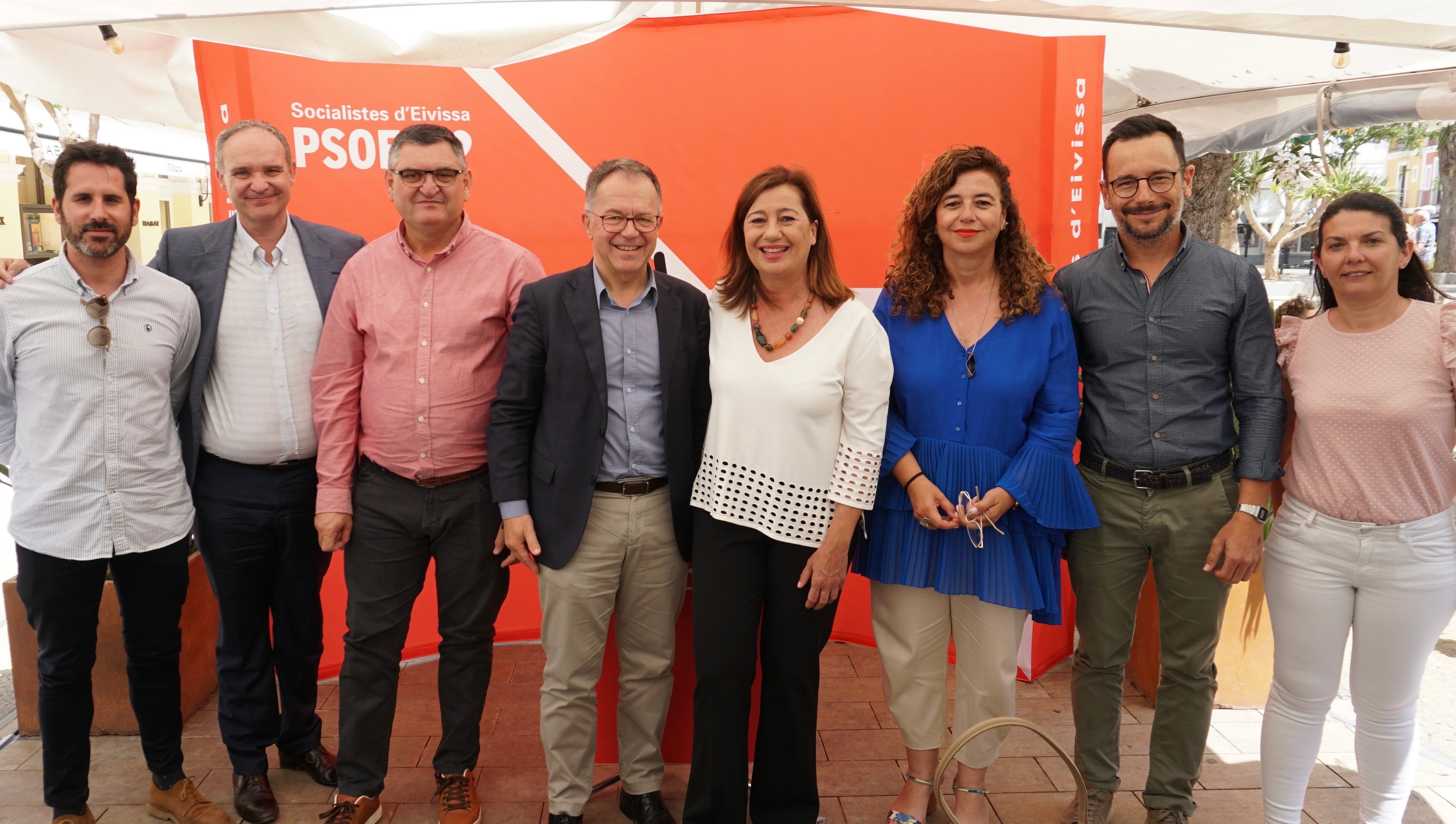 Un momento durante la presentación del programa electoral