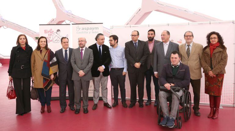 Acto del día de la discapacidad en la Cúpula del Milenio