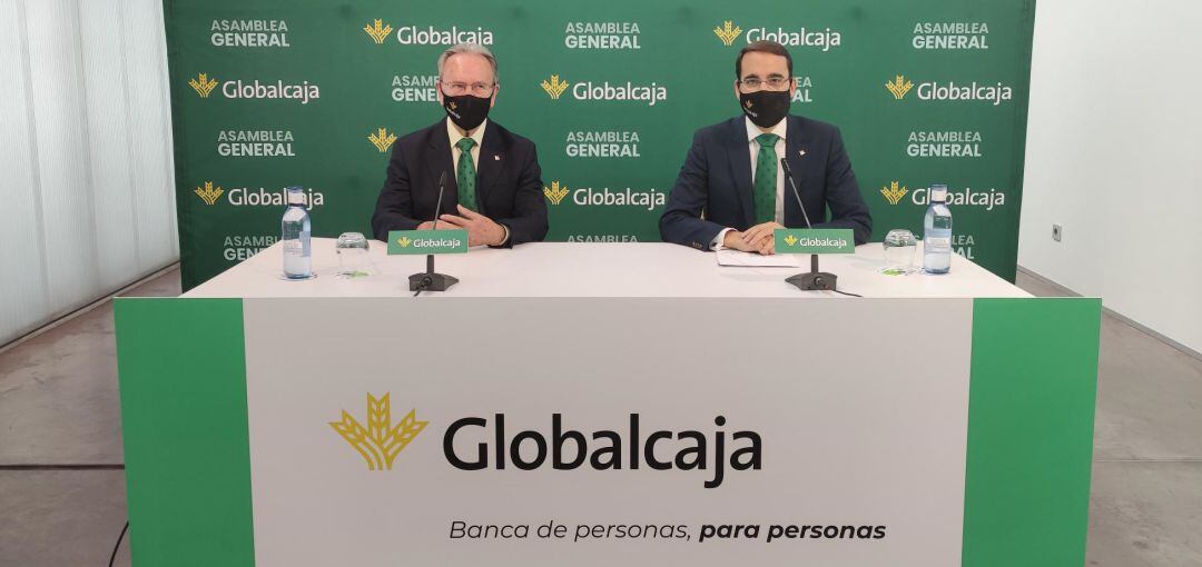 Carlos de la Sierra y Pedro Palacios, en el Palacio de Congresos de Albacete