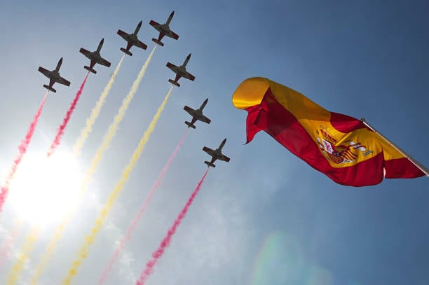 Este 12 de octubre España celebra su Fiesta Nacional. (Photo by Carlos Alvarez/Getty Images)