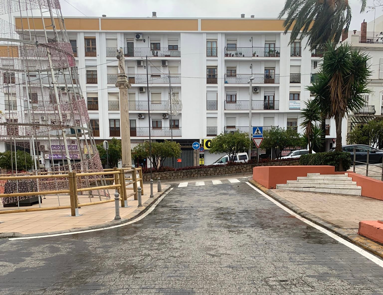 Lluvias en Algeciras