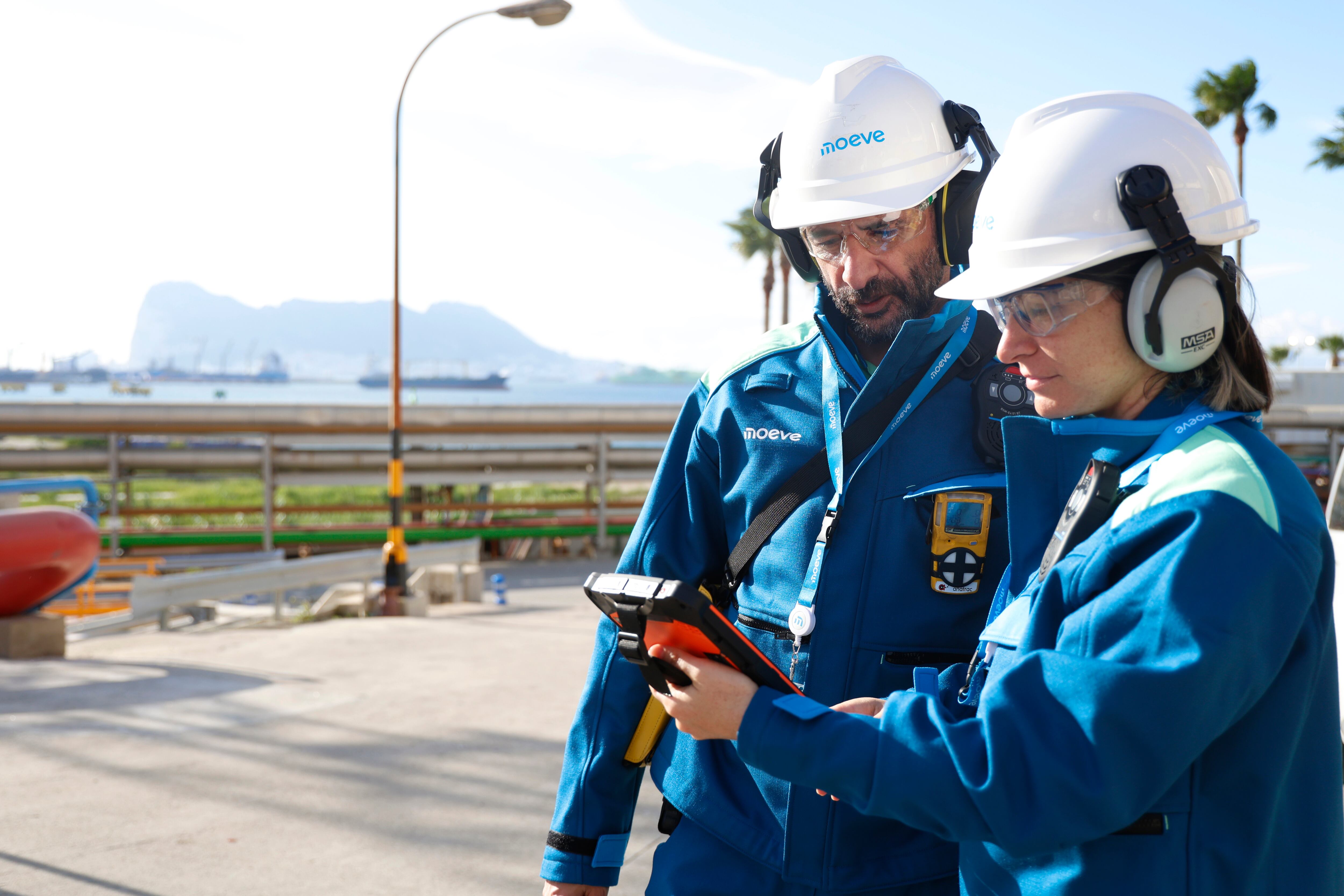Moeve sigue dando pasos en sus objetivos proyectados en el Campo de Gibraltar.