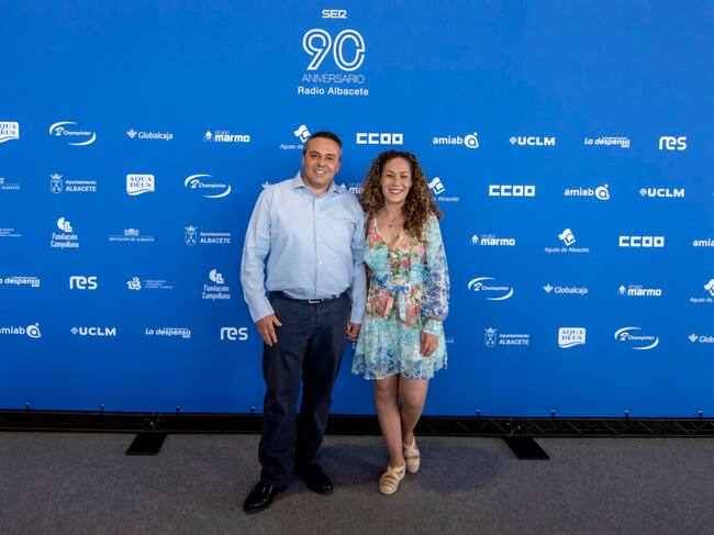 Almudena Lloret y Javier Podio, de Inmobiliaria La Mancha.