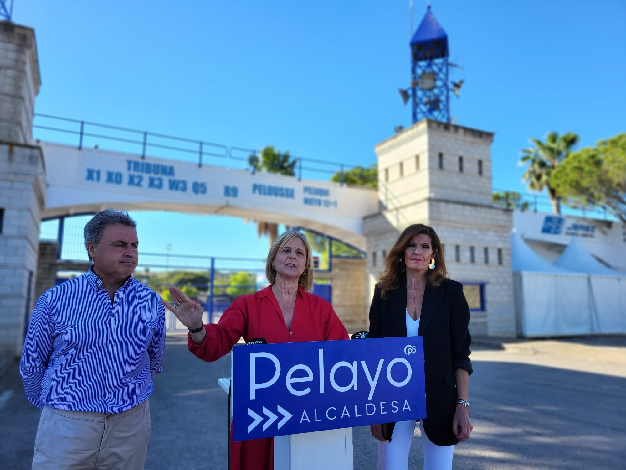 Real, Pelayo y Botamino en el Circuito de Jerez