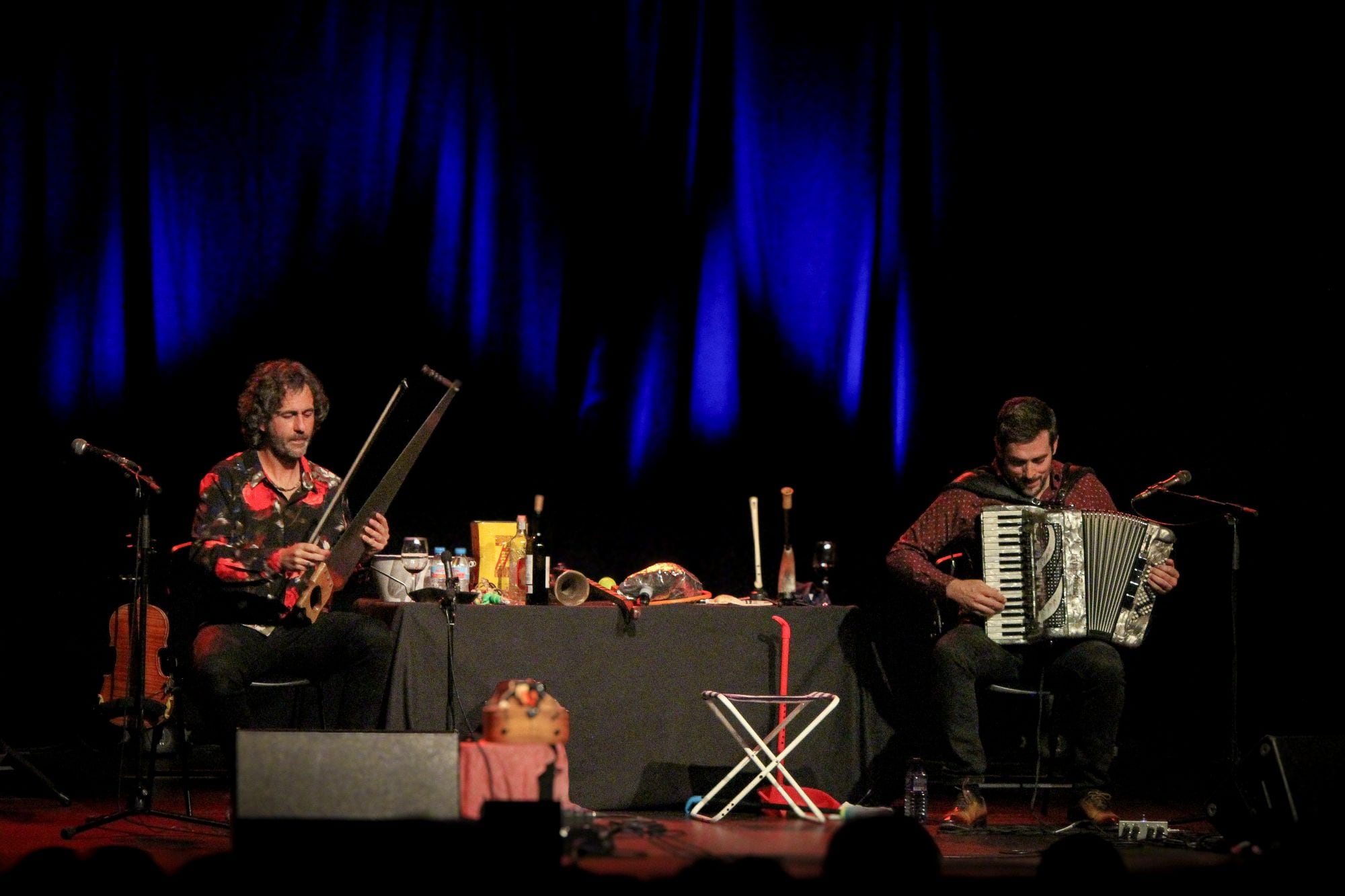 Actuación de Fetén Fetén tras la jornada del viernes