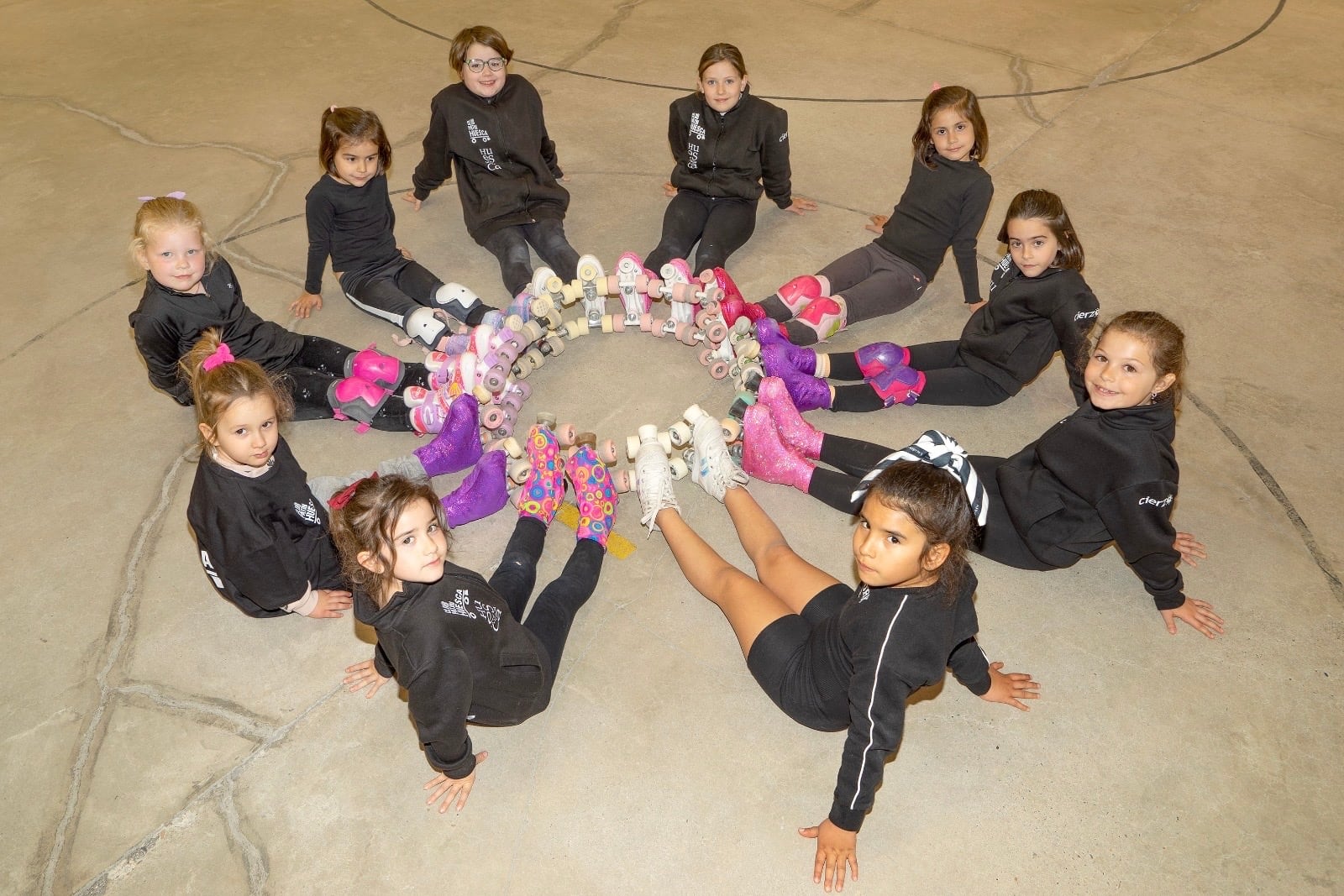 El Club Patín Huesca celebra su tradicional exhibición