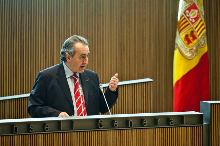 Bartumeu va protagonitzar ahir un dels debats més agres al Consell General per la Regla d'Or