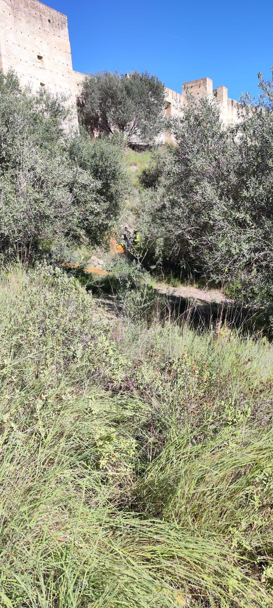 El equipo de rescate llega al lugar de los hechos