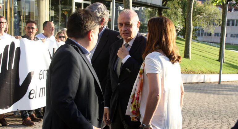 Jorge Fernández Díaz, en un acto de campaña