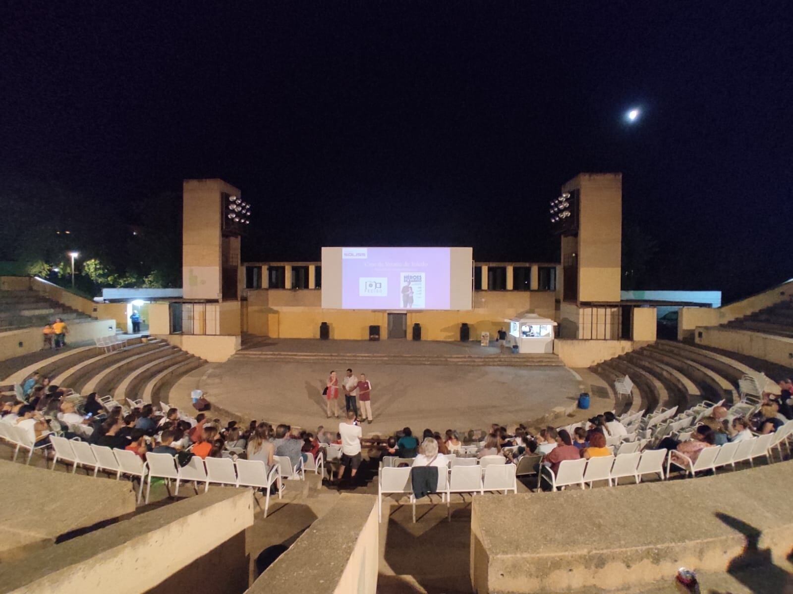 Imagen de archivo del cine de verano de Toledo