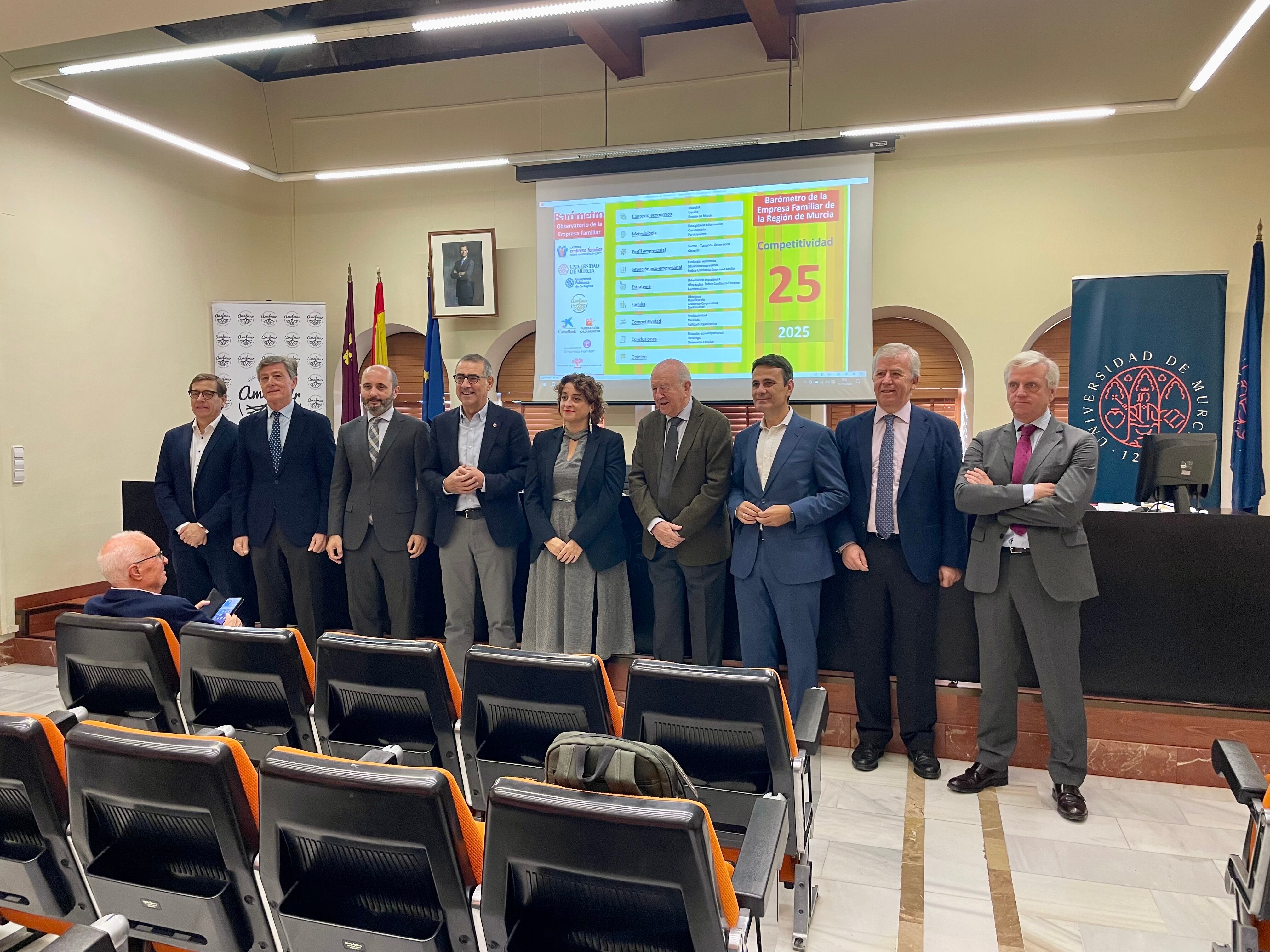 Presentación barómetro Empresa Familiar Región de Murcia