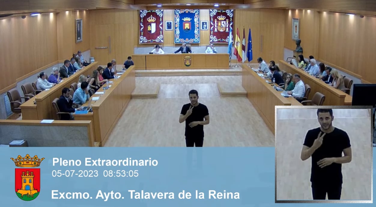 Sesion de Pleno Extraordinario celebrada el 5 de julio de 2023.