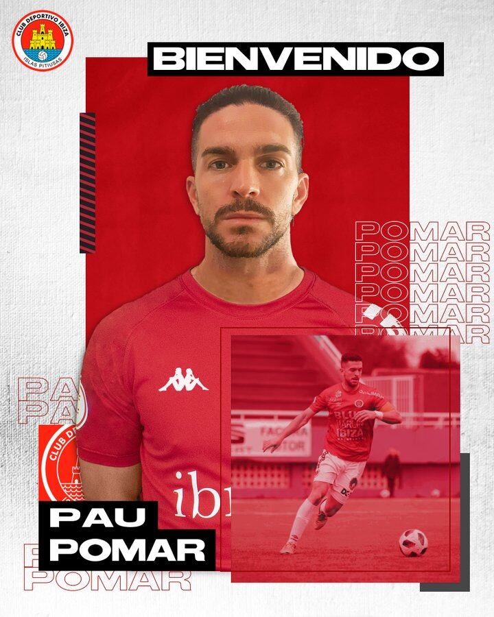 Pau Pomar, nuevo jugador del CD Ibiza