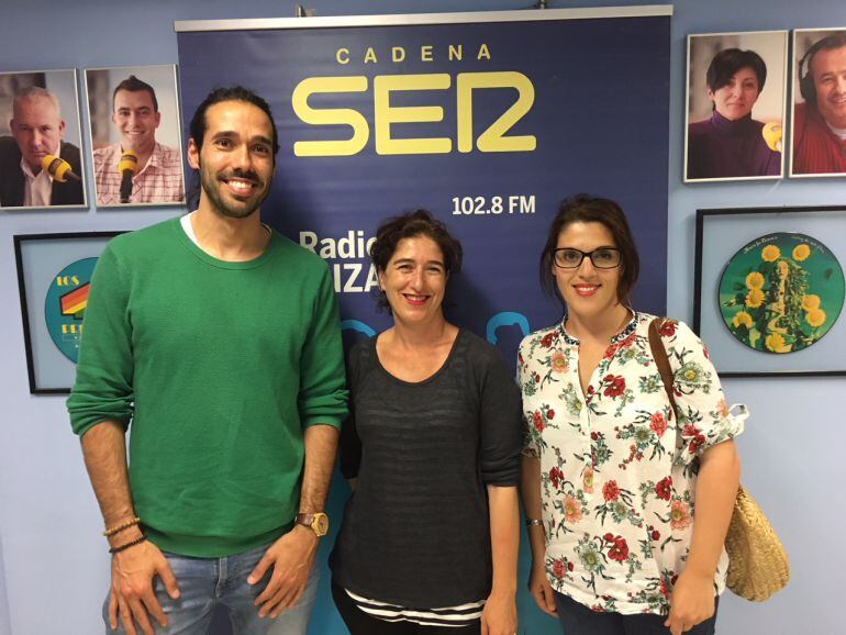 Juan Antonio Rosa, Carla Centelles y Marta Pietro