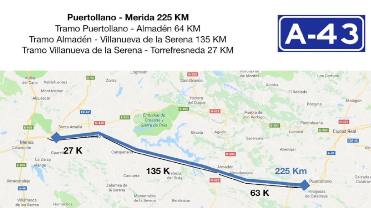 El alcalde de Puertollano convoca para septiembre a la mesa en defensa de la A-43 para hacer frente común