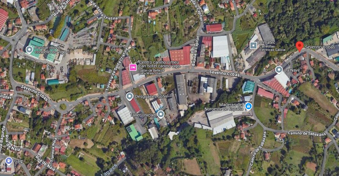 Calle Severino Cobas en Vigo