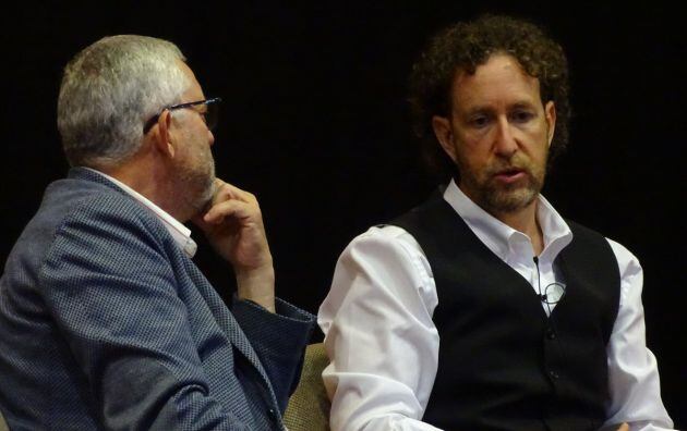 Jerónimo Tristante y Pepe Belmonte durante la presentación de &#039;Secretos&#039;