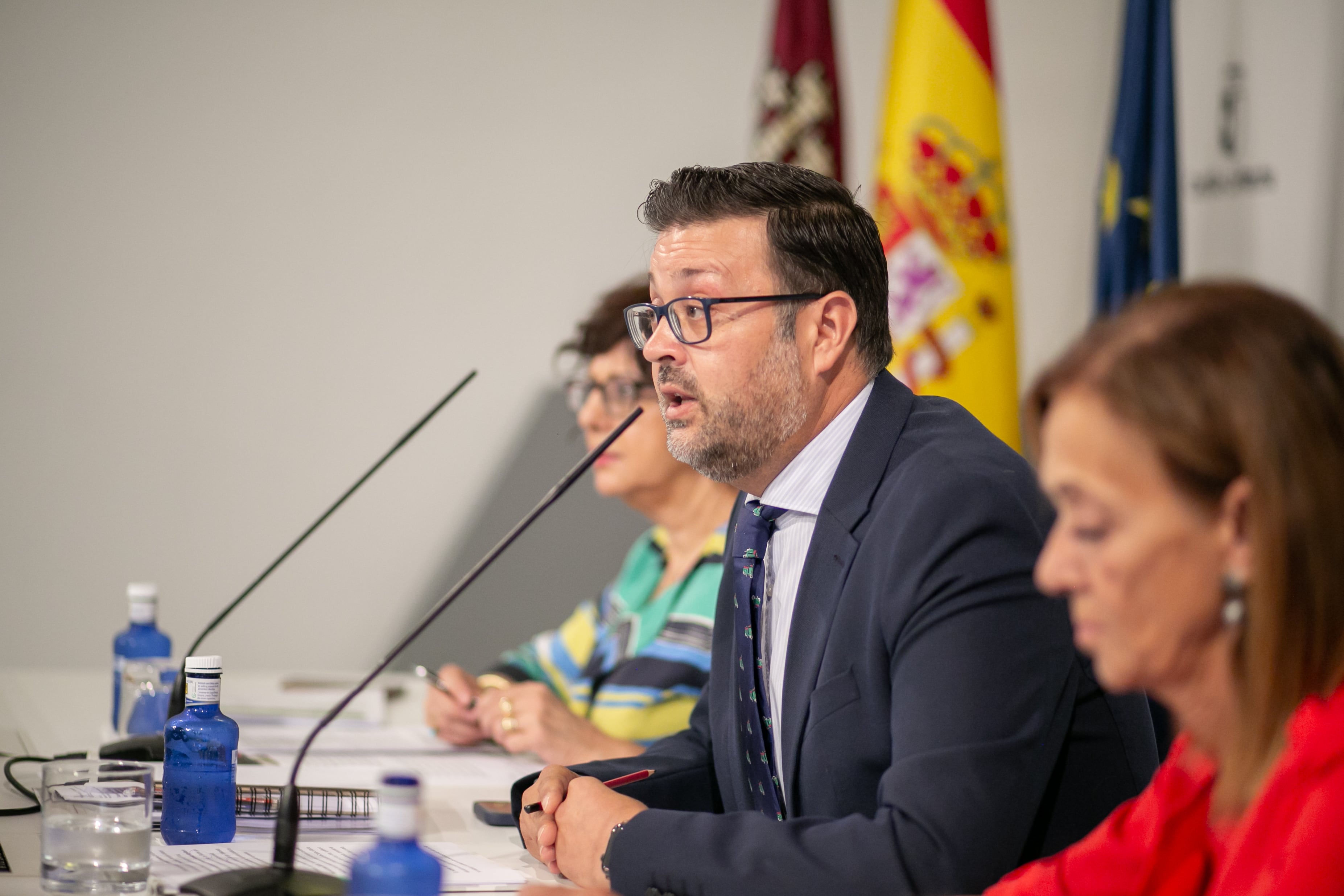 Amador Pastor, consejero de Educación de Castilla-La Mancha, presenta el curso escolar 2023-2024