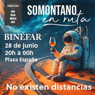 Somontano en Ruta llega a Binéfar el 28 de junio